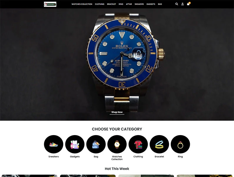 Watchworldbd Ecommerce Website with Laravel