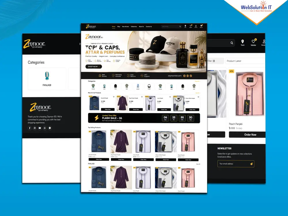 Zaynoor BD Ecommerce Website